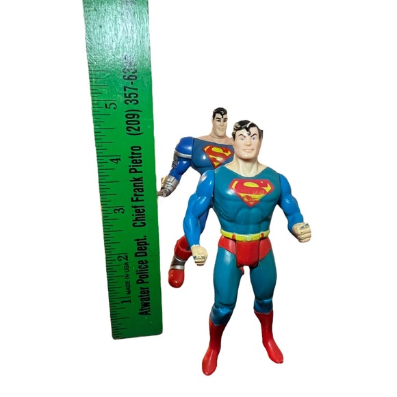 Vintage Superman Action Figures 80s 90s - Picture 7 of 8